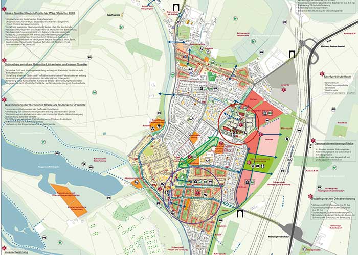 Gemeindeentwicklungskonzept Linkenheim-Hochstetten geplant von werk-plan Kaiserslautern